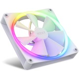 NZXT F140 RGB Twin Pack case fan Wit, 2 stuks, Incl. RGB & Fan Controller