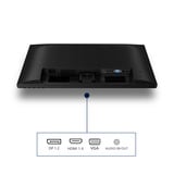 Philips 24B2N2200 23.8" monitor Zwart, HDMI, DisplayPort