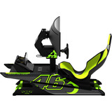 Res-Tech X1 Cockpit VR/46 Limited Edition racing simulator Zwart/neongroen