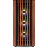 Sharkoon Rebel C70G RGB midi tower behuizing Zwart | 2x USB-A | 1x USB-C | RGB | Tempered Glass