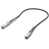 Ubiquiti UniFi 10 Gbps SFP+ Direct Attach kabel Zwart, 0,5 meter