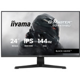 iiyama G-Master Black Hawk G2441HSU-B1 23.8" gaming monitor Zwart, 144Hz, HDMI, DisplayPort, USB, Audio, AMD Free-Sync