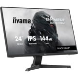 iiyama G-Master Black Hawk G2441HSU-B1 23.8" gaming monitor Zwart, 144Hz, HDMI, DisplayPort, USB, Audio, AMD Free-Sync