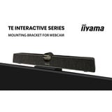 iiyama ProLite TE6513A-B1AG 64.5" 4K Ultra HD Public Display Zwart, Touch, HDMI, DisplayPort, Audio, LAN, WiFi 6, USB-C, Android 14