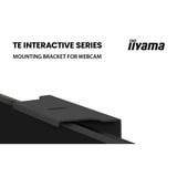 iiyama ProLite TE6513A-B1AG 64.5" 4K Ultra HD Public Display Zwart, Touch, HDMI, DisplayPort, Audio, LAN, WiFi 6, USB-C, Android 14