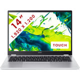 Acer Aspire Spin 14 (ASP14-51N-51S8) 14"  laptop Zilver | Core Ultra 5 115U | Intel Graphics | 16 GB | 512 GB SSD