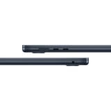 Apple MacBook Air 15" 2025 (MW1M3FN/A) laptop Zwart | M4 | 10-Core GPU | 16 GB | 512 GB SSD