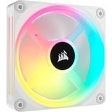 Corsair iCUE LINK QX120 RGB Uitbreidingskit case fan Wit, 120 x 120 x 25 mm