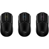 HyperX Pulsefire Haste 2 mini gaming muis Zwart, 400 - 26,000 DPI, 2.4 GHz / Bluetooth / USB-C