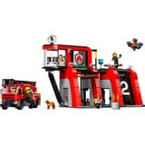 LEGO City - Brandweerkazerne en brandweerauto Constructiespeelgoed 60414