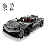 LEGO Technic - Koenigsegg Jesko Absolut grijze hypercar Constructiespeelgoed 42173