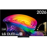 LG OLED evo AI C6 (OLED65C69LB) 65" Ultra HD OLED-tv Zwart, 4x HDMI, 2x USB, Optisch, Bluetooth, LAN, WLAN, CI+, HDR10, Dolby Vision