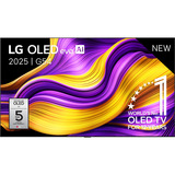 LG OLED evo AI G5 97" Ultra HD OLED-tv Zwart, 4x HDMI, 3x USB, Optisch, Bluetooth, LAN, WLAN, HDR10, Dolby Vision