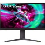 LG UltraGear 27GR93U-B 27" 4K UHD gaming monitor Zwart, 2x HDMI, 1x DisplayPort, 2x USB-A, USB-B, 144 Hz