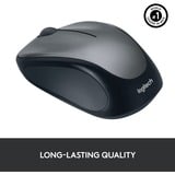 Logitech Wireless Mouse M235 Zwart/grijs, nano-ontvanger