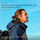 Shokz OpenRun Pro 2 beengeleiding technologie headset Zwart