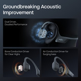 Shokz OpenRun Pro 2 beengeleiding technologie headset Zwart