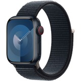 Apple Geweven sportbandje - Middernacht (41 mm) armband Zwart