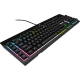 Corsair  K55 RGB PRO XT, gaming toetsenbord Zwart, US lay-out, Membraan, RGB-leds