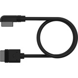 Corsair iCUE LINK 1x 90° kabel Zwart, 60 cm