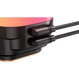 Corsair iCUE LINK TITAN 360 RX LCD RGB waterkoeling Zwart, 4-pins PWM fan-connector