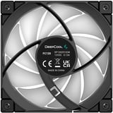 DeepCool FC120 case fan Zwart/transparant, 3 stuks, 4-pins PWM fan-connector