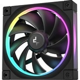 DeepCool FL12 RGB case fans Zwart, 3 stuks, 120 x 120 x 25 mm, PWM