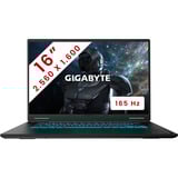 GIGABYTE GAMING A16 PRO (DXHG4BECC4SH) 16"  gaming laptop Zwart | Core 7 240H | RTX 5070 Ti | 32 GB | 1 TB SSD | 165 Hz