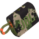 JBL Go 3 portable luidspreker Camouflage kleur, Bluetooth 5.1, IP67