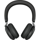 Jabra Evolve2 75 on-ear headset Zwart, Link380c, Microsoft Teams