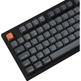Keychron K10 Max, toetsenbord Zwart/grijs, BE Lay-out, Keychron Super Banana, RGB leds, Hot-swappable, Bluetooth, 2.4GHz