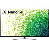 LG 65NANO886PB NanoCell TV Zilver, 4x HDMI, 3x USB, Optisch, CI+, Bluetooth, LAN, WLAN, HDR, Dolby Vision