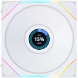 Lian Li UNI FAN TL 140 LCD Reverse RGB case fan Wit, 140 x 144 x 28 mm