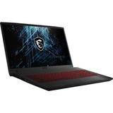 MSI GF75 Thin 10UD-039BE, 17.3" laptop Zwart, AZERTY, 512 GB, RTX 3050 Ti, Win 10, 144 Hz