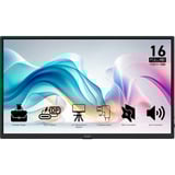 MSI PRO MP165 E6 15.6" monitor Zwart, 1x HDMI, 2x Type-C, Audio