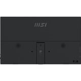 MSI PRO MP165 E6 15.6" monitor Zwart, 1x HDMI, 2x Type-C, Audio