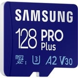 Samsung PRO Plus 128 GB microSDXC (2023)  geheugenkaart UHS-I U3, Class 10, V30, A2