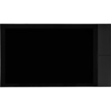 Shelly Shelly Unterputz Wall Display XL Black bedieningspaneel Zilver