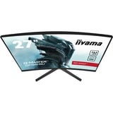 iiyama G-Master Red Eagle G2766HSU-B1 27" curved gaming monitor Zwart, 165 Hz, HDMI, DisplayPort, USB, Audio, FreeSync