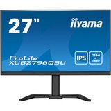 iiyama Prolite XUB2796QSU-B5 27" monitor Zwart, 75Hz, HDMI, DisplayPort, Audio, FreeSync