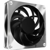 Alphacool Apex Stealth Metal case fan Chroom/zwart, 4-pin PWM fan-connector