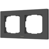 Aqara Switch Frame H2 EU 2-gang frontje Grijs