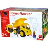 BIG Power-Worker - Kiepwagen + Figuur Speelgoedvoertuig 