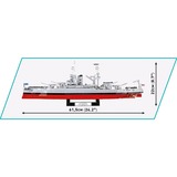 COBI USS Arizona (BB-39) Constructiespeelgoed Schaal 1:300