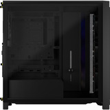 Corsair FRAME 4000X RS midi tower behuizing Zwart | 2x USB-A | 1x USB-C | RGB | Tempered Glass