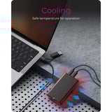 ICY BOX IB-CR601M-C31 externe behuizing Zwart