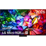 LG Micro RGB evo AI MRGB96 (100MRGB96B9) 100" 4K Ultra HD LED tv Zwart, 4x HDMI, 2x USB, Optisch, Bluetooth, LAN, WLAN, CI+, HDR10