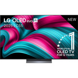LG OLED evo AI C5 65" Ultra HD OLED-tv Zwart, 4x HDMI, 3x USB, Optisch, Bluetooth, LAN, WLAN, HDR10, Dolby Vision
