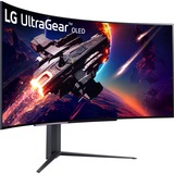 LG UltraGear OLED 45GR95QE-B 45" Curved UltraWide gaming monitor Zwart, 2x HDMI, 1x DisplayPort, 2x USB-A, 240 Hz