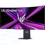 LG UltraGear OLED 45GX900A-B 45" Curved UltraWide gaming monitor Donkergrijs, 2x HDMI, DisplayPort, 2x USB-A, USB-C, 240 Hz